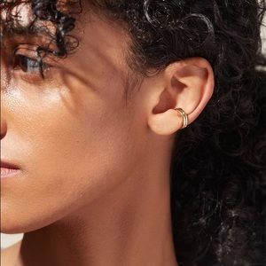 Ana Luisa Michelle Gold Ear Cuff
